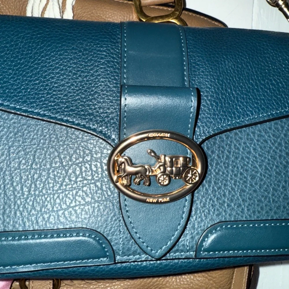 🐎 NWT COACH 🐎 GEORGIE CROSSBODY - Picture 7 of 9